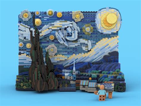 Vincent van Gogh’s The Starry Night painting is now an official LEGO ...