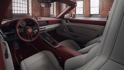 Two-tone leather interior from Porsche Exclusive Manufaktur - Porsche ...