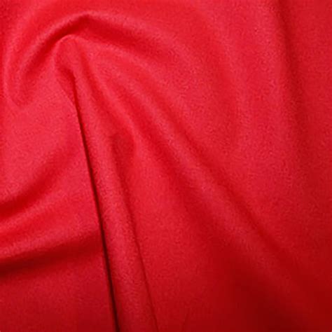 100% Cotton Fabric Red 0.5m | Sewing Street