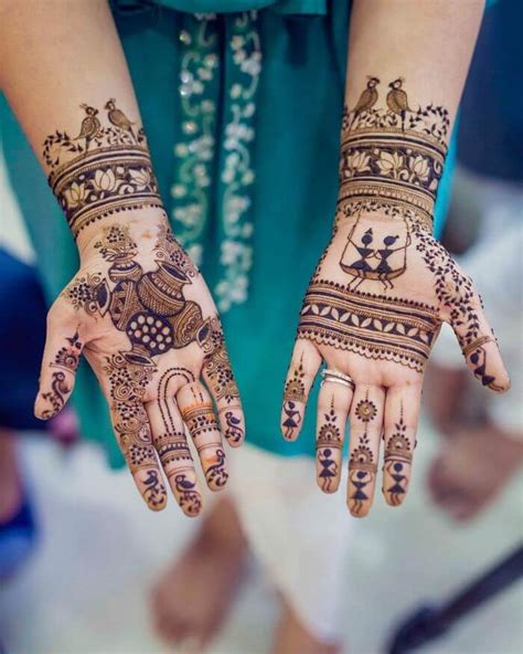 Trendy Mehndi Designs for Teej Festival - K4 Fashion