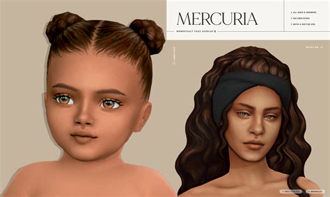 Mercuria skin overlay by lamatisse - INFANTS - The Sims 4 Create a Sim ...