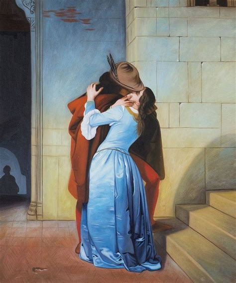 Hayez, The Kiss - Reproduction Oil Paintings - overstockArt - Canvas ...