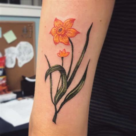 37 Aamazing Daffodil Tattoo Ideas