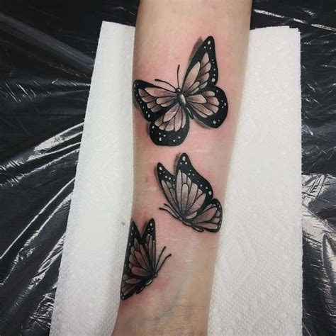 Black Butterfly Tattoo Ideas