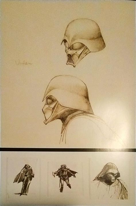 Rare Star Wars Concept Art Reveals Terrifying Early Designs For Darth ...