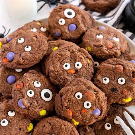 Halloween Monster Cookies - Julie's Eats & Treats