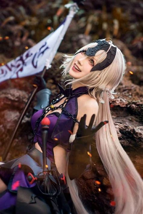 JEANNE D'ARC JOAN OF ARC ALTER COSPLAY MOONPINK FGO FATE GRAND ORDER