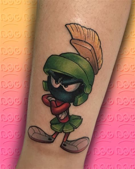 Share more than 62 marvin the martian tattoo outline - in.cdgdbentre