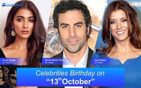 October 13 Famous Birthdays, Famous Celebirities Birthdays that fall on ...