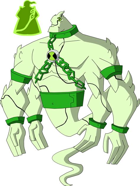 ENGLISH: Name: Ghost Arms Fusion between: Four Arms and Ghostfreak ...