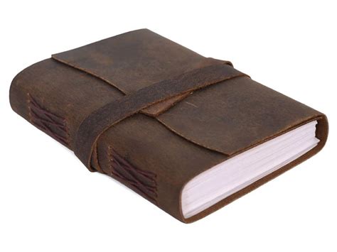 Handmade Leather Journal - WEIRD THINGS YOU CAN BUY