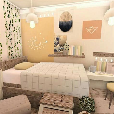 Bloxburg Bedroom Idea! | Simple bedroom design, Simple bedroom, House ...