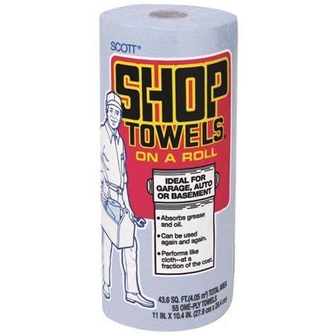 75130 - SCOTT BLUE SHOP TOWELS - PAPER GOODS - CLEANING SUPPLIES ...