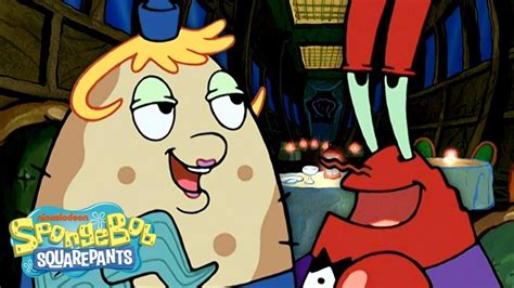 Mr. Krabs Asks Mrs. Puff on a Date! 🦀🐡 From "Krusty Love" | SpongeBob ...