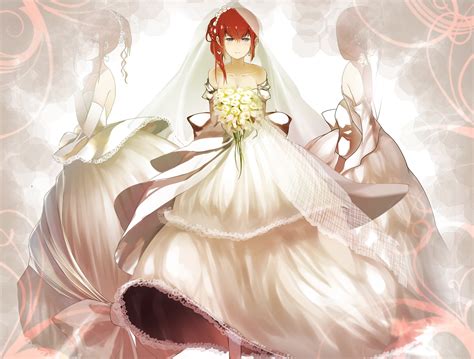 320x568 resolution | female anime character wearing wedding dress HD ...