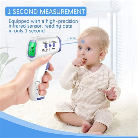 Forehead Thermometer for Adults ( Non Contact Infrared Thermometer for ...