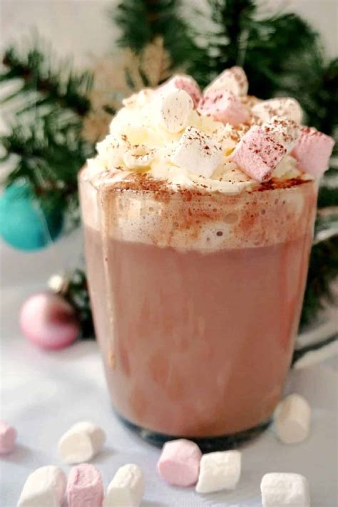 Hot Chocolate with Marshmallows and Cream - My Gorgeous Recipes