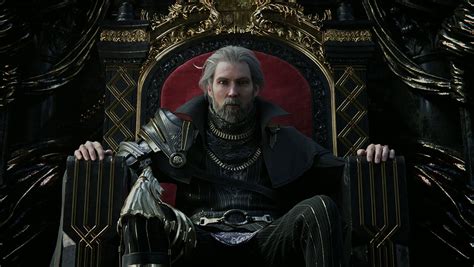 King Regis on Throne Art - Final Fantasy XV Art Gallery