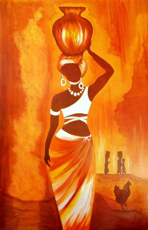 Pin on African paintings