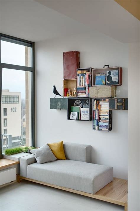 Wall-Mounted Box Shelves – A Trendy Variation On Open Shelves