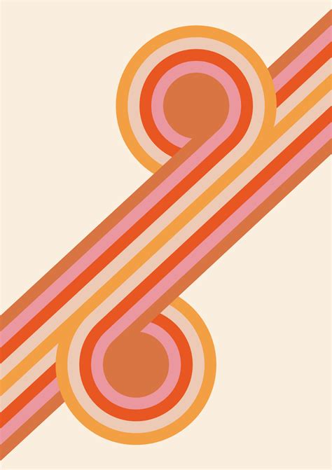 Golden knots giclee print pop art abstract art op art 70s etsy – Artofit