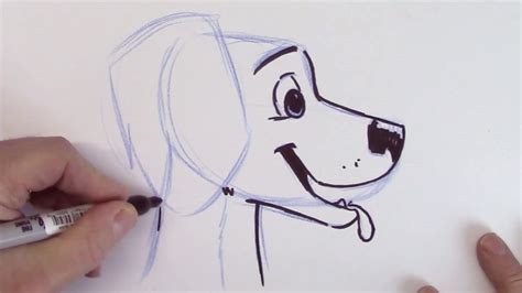 How To Draw A Dog From The Side Step By Step - hardcore-porn-celebrity