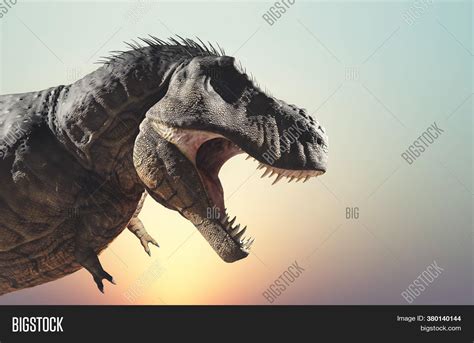 Close T Rex Roaring . Image & Photo (Free Trial) | Bigstock