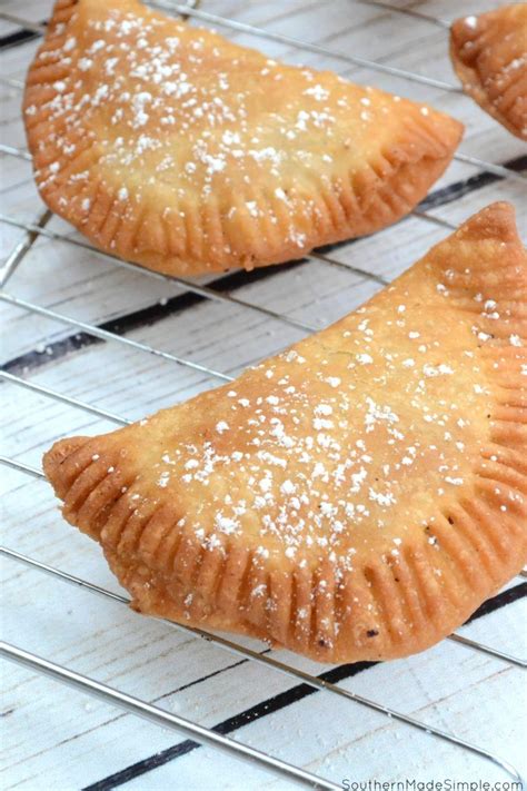 Southern Fried Peach Hand Pies - Southern Made Simple | Recipe | Hand ...