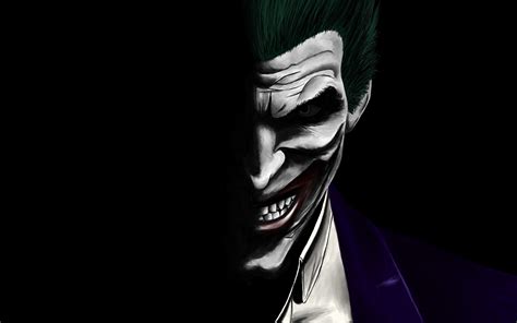 Download 1920x1200 wallpaper joker, dark, dc comics, villain, artwork ...