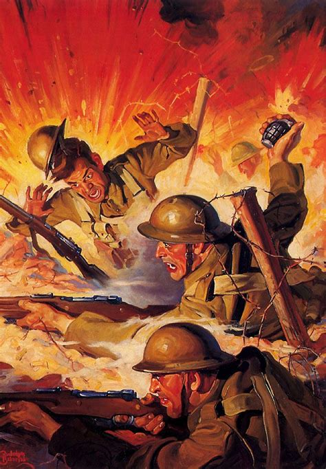 Pin by The Atomic Clunk on pulp illustrations | Military artwork, War ...