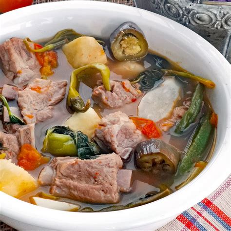 Sinigang na Baboy (Pork Sinigang) - Foxy Folksy