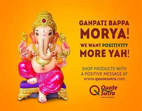 Ganpati bappa Morya! We want Positivity More yah | Decorating blogs ...