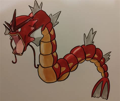 Shiny Gyarados by Pokekidz on DeviantArt