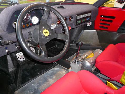 Ferrari 288 GTO Evoluzione Interior | 1 of 5 in the world, a… | Flickr