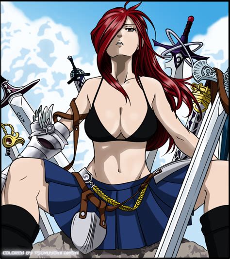 Sarada Uchiha: Erza Scarlet