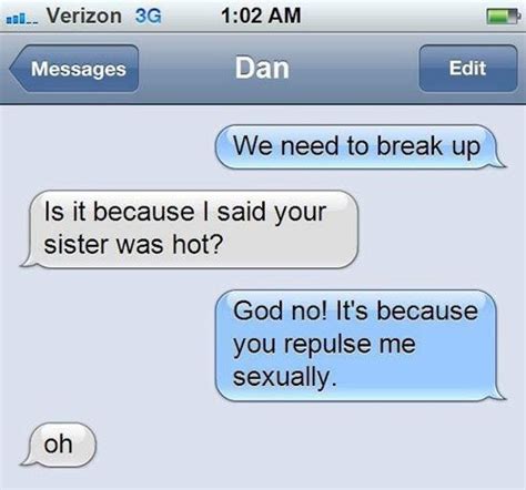 16 Break-Up Texts That Will Make You Thankful You're Single (Photos)