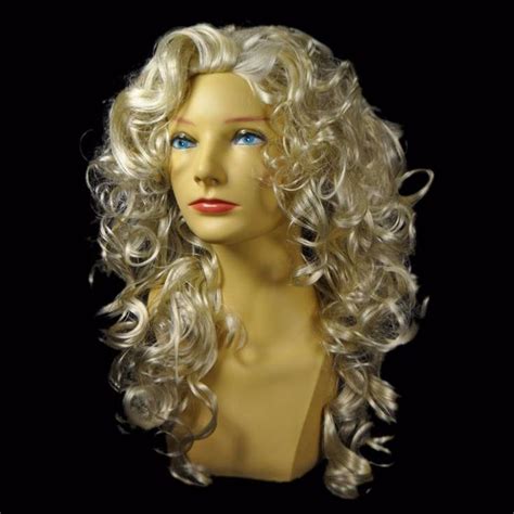 Blonde 20 Inch Curly Wig | Wigs, Curly wigs, Shakira hair