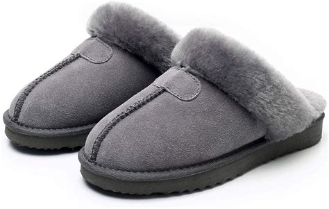 JTWMY Women's Soft Warm Memory Foam Slippers, Faux Fur Lined Fluffy ...