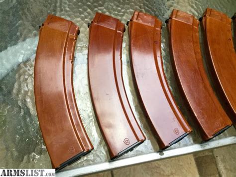 ARMSLIST - For Sale: Russian RPK74 AK74 Molot 45 round Bakelite Magazines