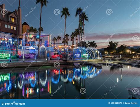 Lake Havasu City in Party Mode Stock Photo - Image of celebration ...