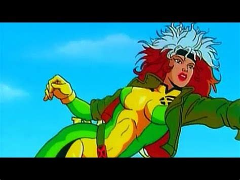 Rogue - All Powers & Fight Scenes (X-Men Animated Series) - YouTube