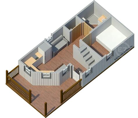 Portable Building Cabin Floor Plans - floorplans.click