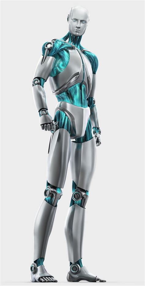 Human cyborg, Futuristic robot, Humanoid robot