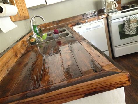 20+ Diy Reclaimed Wood Countertops – The Urban Decor