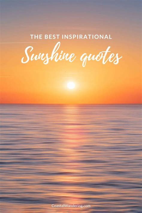 285 Quotes About Sunshine to Brighten Your Day and Lift Your Spirit ...