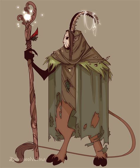 [OC] [ART] It's tiefling druid time : DnD