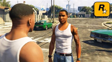 GTA V - CJ meets Franklin Part 3 - YouTube