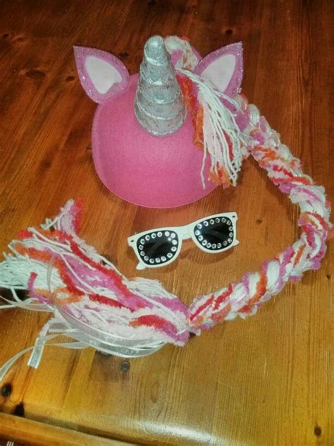 Thelma the Unicorn DIY dress up for Book Week 2015. Paper mache covered ...