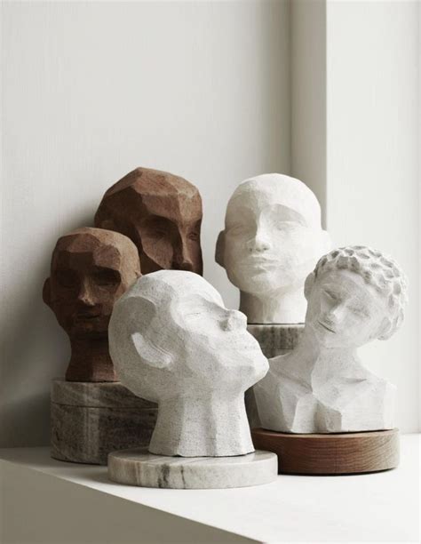 Great Pics Clay sculpture aesthetic Thoughts head games. #aesthetic # ...