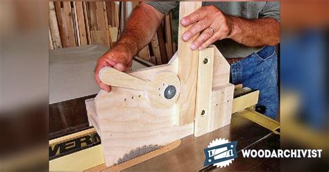 Table Saw Tenon Jig Plans • WoodArchivist